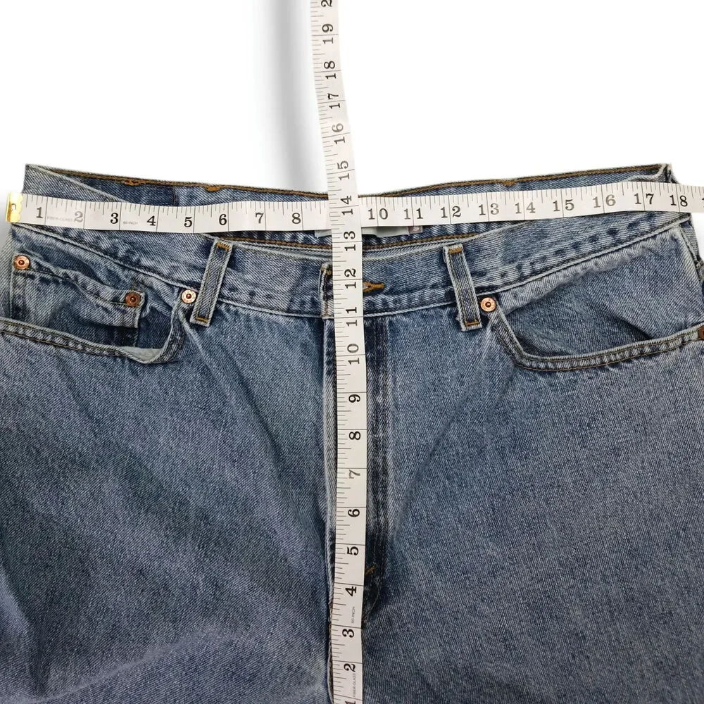 Levi’s 550 Relaxed Fit Taper Jeans W38 L32 Medium Stonewash Loose‎ Baggy Y2K VTG